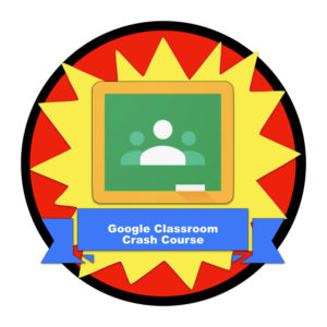 google classroom crash course logo