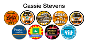 cassie stevens with circled logo