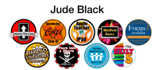 Jude Black circle logos